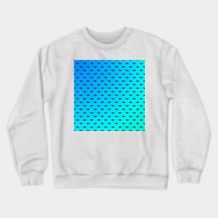 Tiny Bats Blue Crewneck Sweatshirt